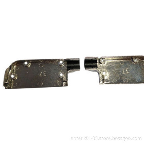 D-sub metal hoods, 37P, zinc alloy, right angle version